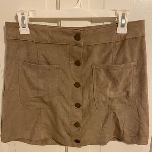 Velvet skirt from Altar’d State